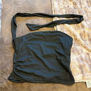 SHEIN Black Strapless Camisole Top